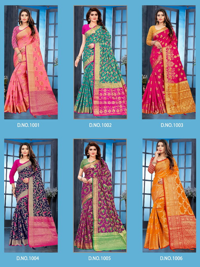 Ronisha Rumaani Silk Festive Casual Wear Latest Designer Saree Collection